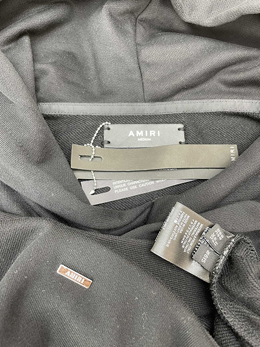 アミリ AMIRI ロゴプリント パーカー