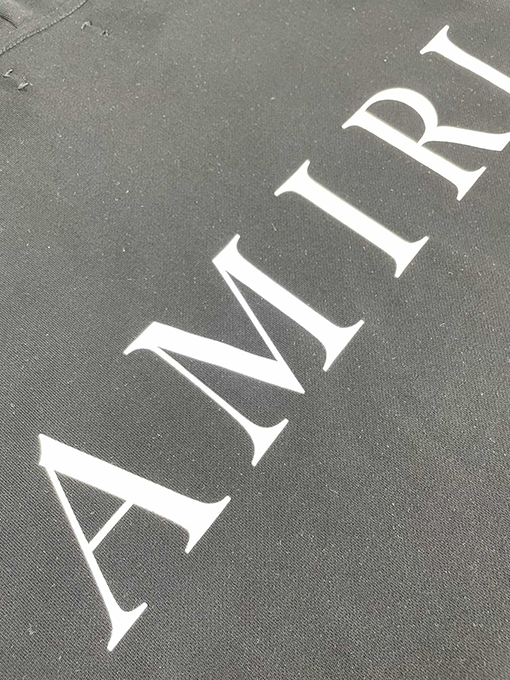 アミリ AMIRI ロゴプリント パーカー