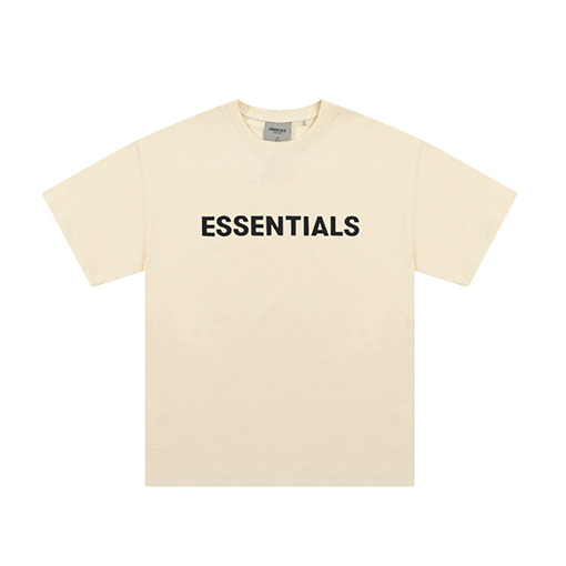 フィアオブゴッド ESSENTIALSプリント半袖Tシャツ モダンな着こなし