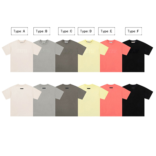 フィアオブゴッド半袖TシャツESSENTIALS 6カラー