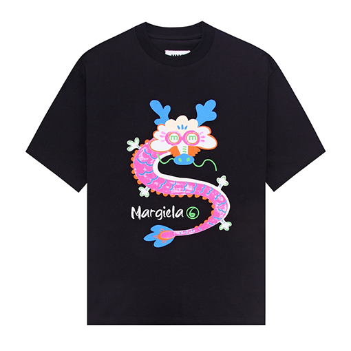 マルタンマルジェラ ドラゴンイヤーシリーズプリントTシャツ