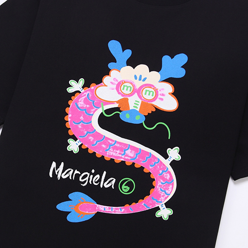 マルタンマルジェラ ドラゴンイヤーシリーズプリントTシャツ
