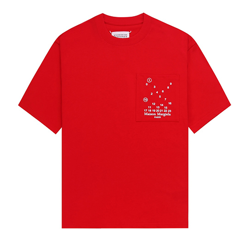 マルタンマルジェラ 新しいラウンドネック半袖Tシャツ