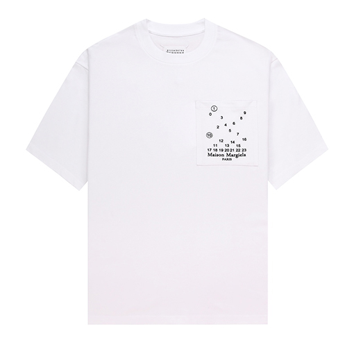 マルタンマルジェラ 新しいラウンドネック半袖Tシャツ