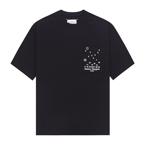 マルタンマルジェラ 新しいラウンドネック半袖Tシャツ