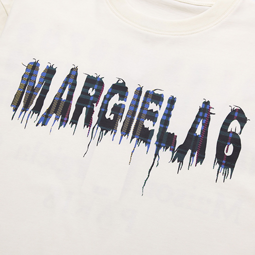 マルタンマルジェラ 男女同款プリントTシャツ