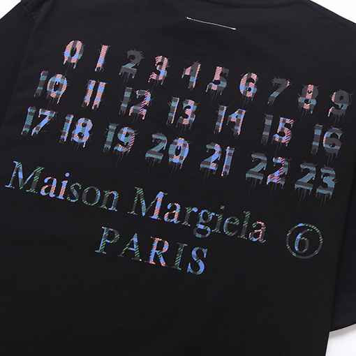 マルタンマルジェラ  男女同款プリントTシャツ