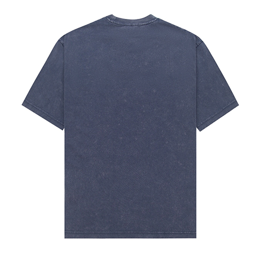 グッチxバレンシアガ ウォッシュヴィンテージ亀裂工芸半袖Tシャツ