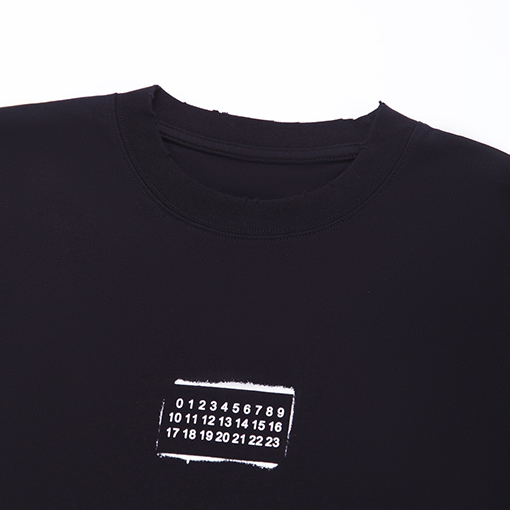 マルタンマルジェラ 水洗いして磨いた半袖Tシャツ