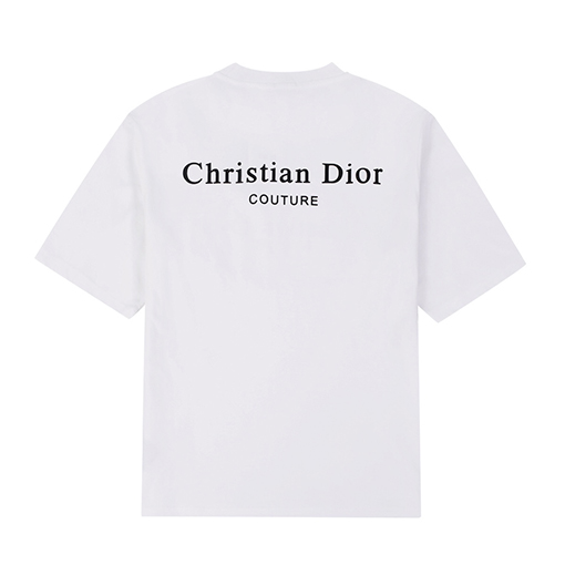 ディオール 春夏の落書きのようなペイント半袖Tシャツ