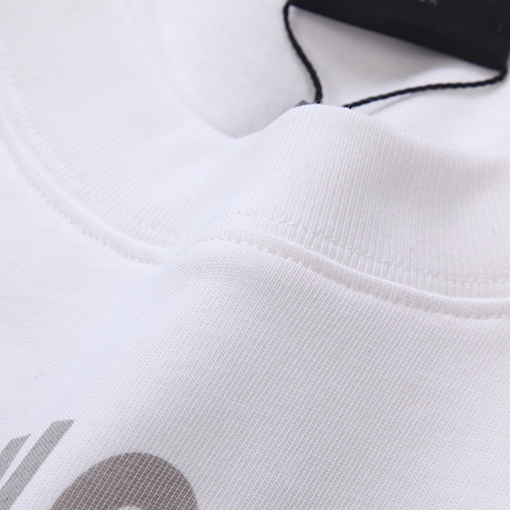 バレンシアガ ヴィンテージ平織りニットアートプリント半袖Tシャツ