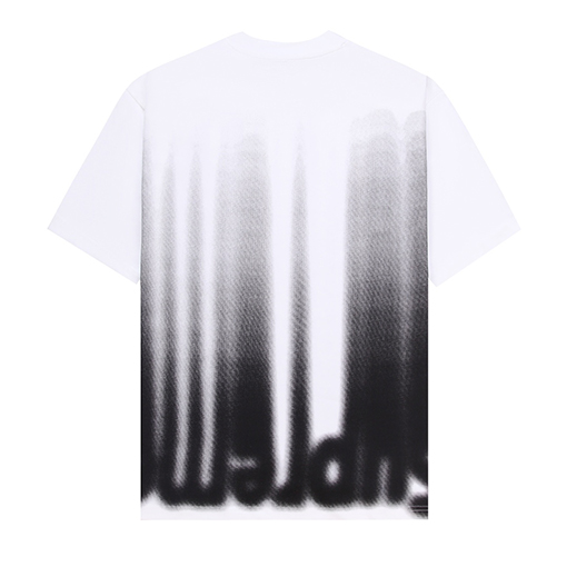 Balenciaga × Supreme スキャン印刷工芸のグラフィティ半袖Tシャツ