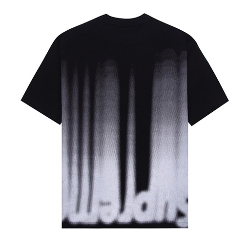 Balenciaga × Supreme スキャン印刷工芸のグラフィティ半袖Tシャツ