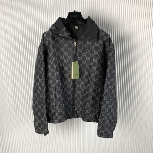 グッチ リバーシブル GG ナイロン ジャケット アウター