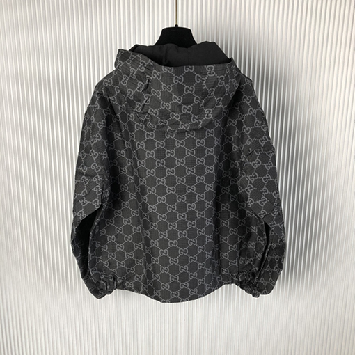 グッチ リバーシブル GG ナイロン ジャケット アウター