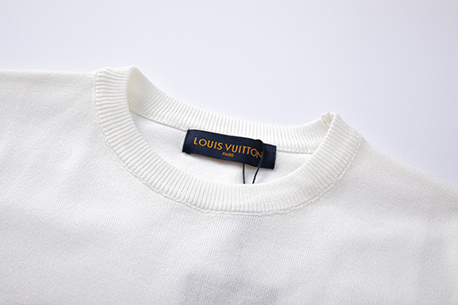 ルイヴィトン 愛のストリートビートニット半袖Tシャツ