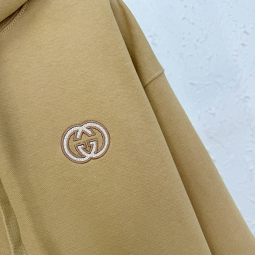 グッチ ダブルG 刺繍 パーカー