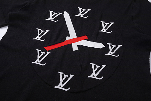 ルイヴィトン 24 ss時間夏の新しい時計ニット半袖Tシャツ