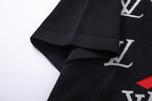 ルイヴィトン 24 ss時間夏の新しい時計ニット半袖Tシャツ