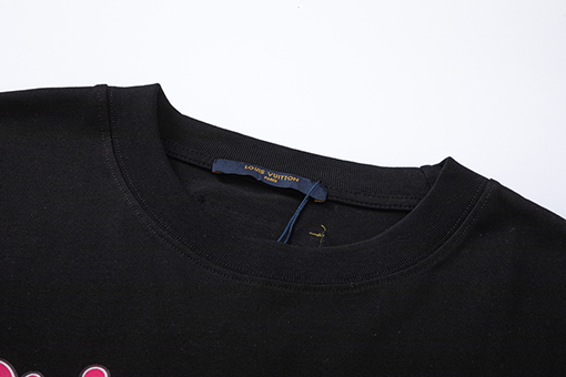 ルイヴィトン アルファベットロゴプリントTシャツ半袖シャツ