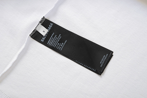 バレンシアガ クルーネックファッションプリント半袖Tシャツ