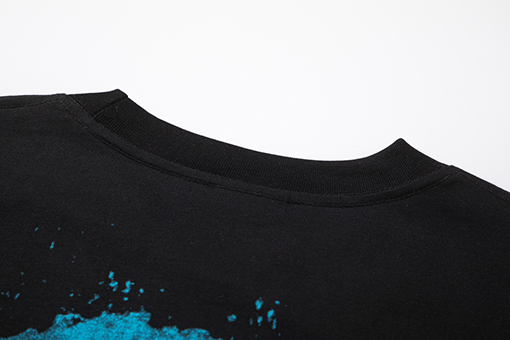 バレンシアガ クルーネックファッションプリント半袖Tシャツ