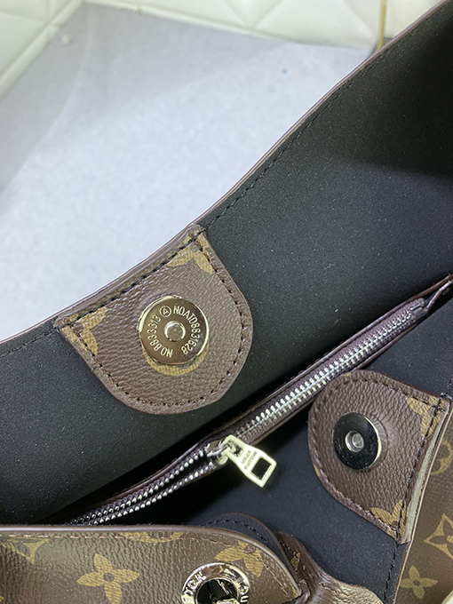 ルイヴィトン フルレザーパンチング編み手首ダブルショルダーバッグ M53188