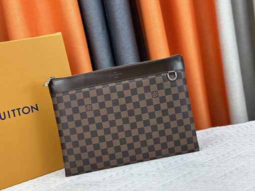 ルイヴィトン  62291黒格子POCHETTE APOLLOハンドバッグ M69411
