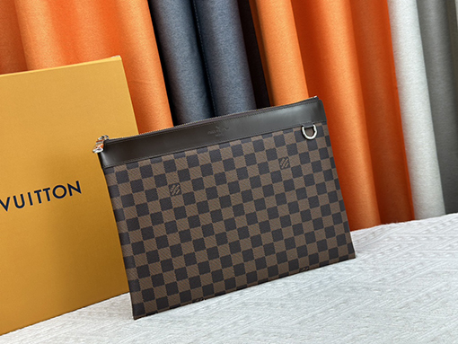 ルイヴィトン  62291黒格子POCHETTE APOLLOハンドバッグ M69411