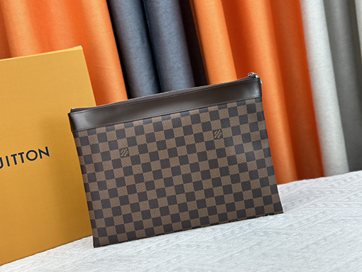 ルイヴィトン  62291黒格子POCHETTE APOLLOハンドバッグ M69411