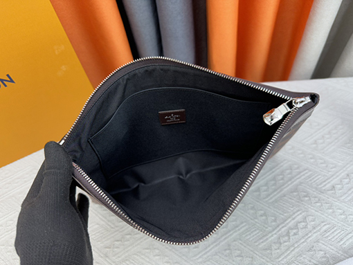 ルイヴィトン  62291黒格子POCHETTE APOLLOハンドバッグ M69411