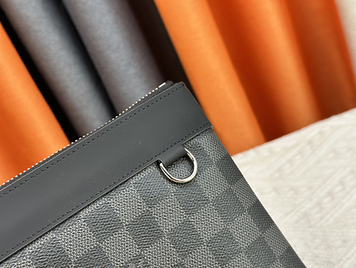 ルイヴィトン  62291黒格子POCHETTE APOLLOハンドバッグ M69411