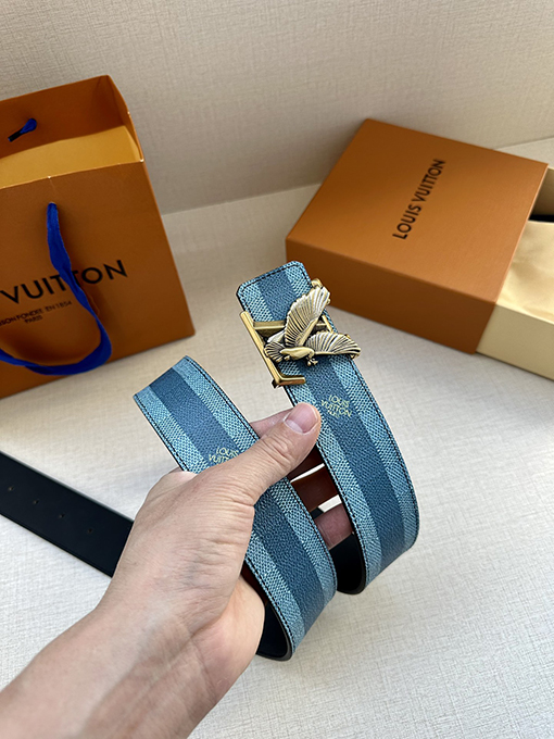 ルイヴィトン 秋冬のショーのトレンドLV Dove両面ベルト