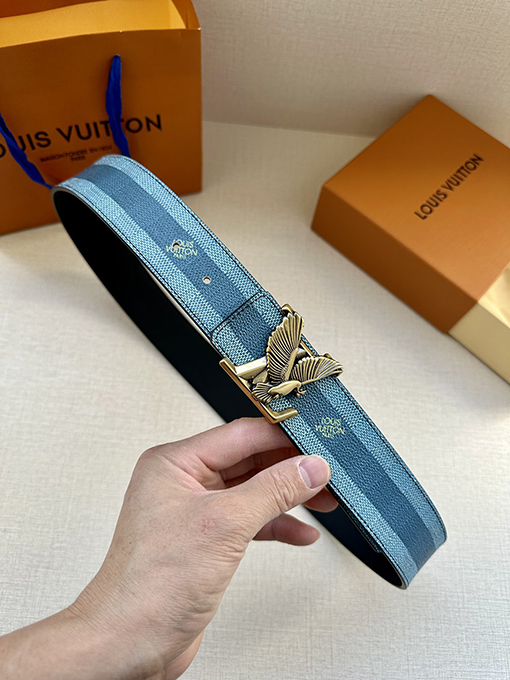 ルイヴィトン 秋冬のショーのトレンドLV Dove両面ベルト