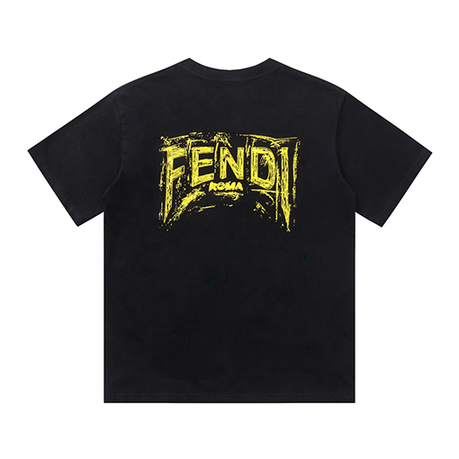 フェンディ 春夏新作NEWグループリント半袖Tシャツ