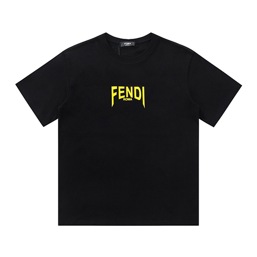 フェンディ 春夏新作NEWグループリント半袖Tシャツ