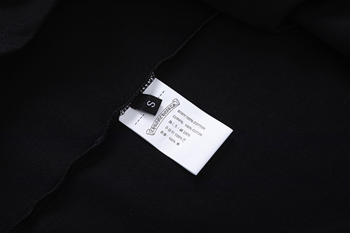クロムハーツ コピー 新しい重工業布刺繍半袖Tシャツ