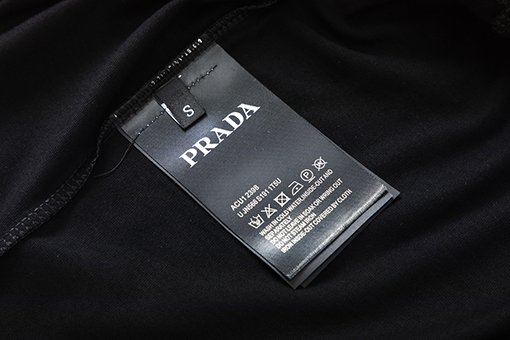 プラダ カップル純綿プリント半袖Tシャツ