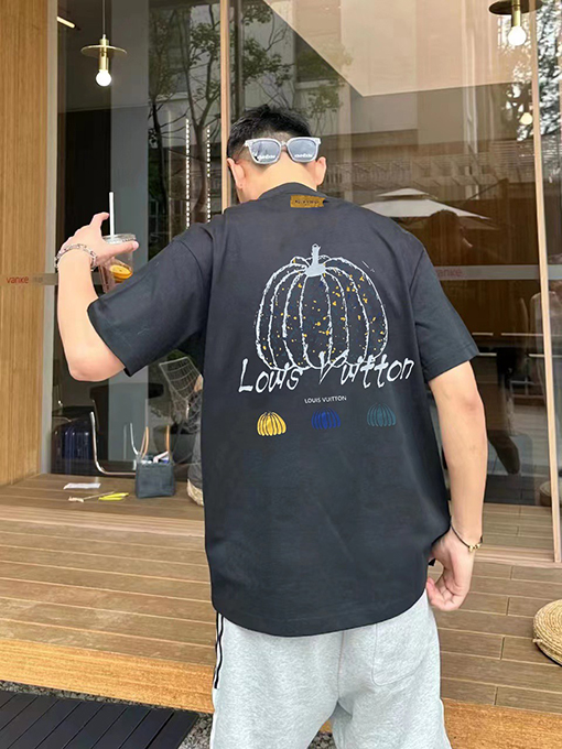 ルイヴィトン 早春の新しい半袖tシャツ