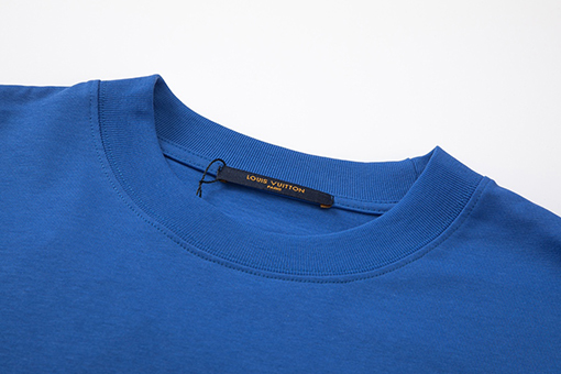 ルイヴィトン コットンクルーネック半袖Tシャツ