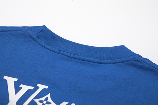 ルイヴィトン コットンクルーネック半袖Tシャツ
