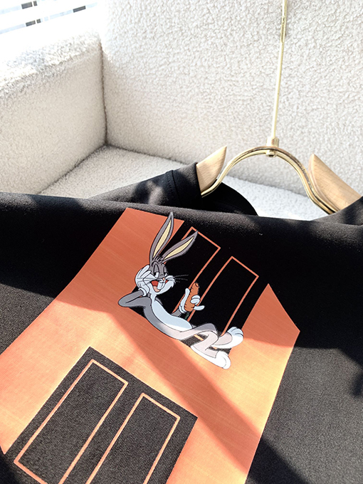 エルメス 24新商品 プリント 半袖Tシャツ