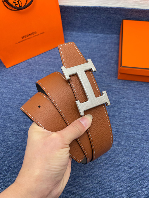 エルメス 高級牛革  ベルト38mm