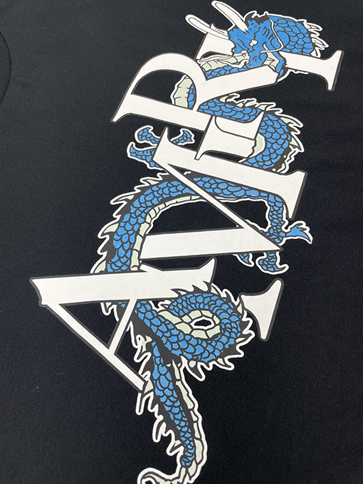 アミリ デジタルプリント半袖Tシャツ