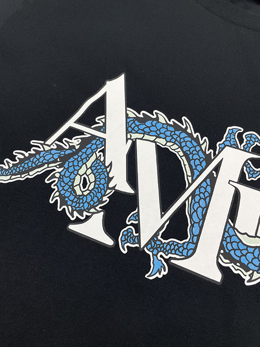アミリ デジタルプリント半袖Tシャツ