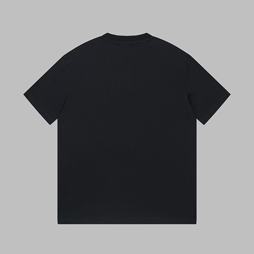 バーバリー 新しいバラの刺繍半袖Tシャツ