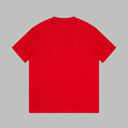 バーバリー スーパーコピー 新しいラウンドネックプリント半袖Tシャツ