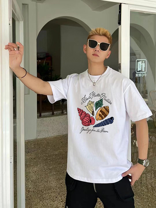 ルイヴィトン 新しいファッション半袖Tシャツ