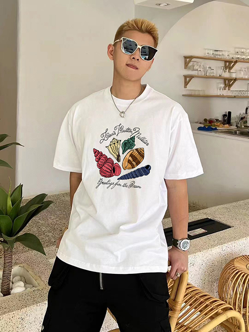 ルイヴィトン 新しいファッション半袖Tシャツ