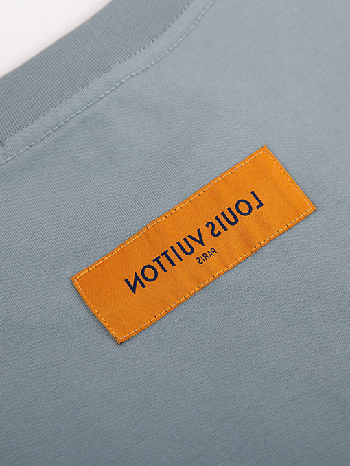 ルイヴィトン セイコービーズロゴ刺繍半袖Tシャツ